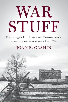 Book cover of War Stuff depicting an old farmstead